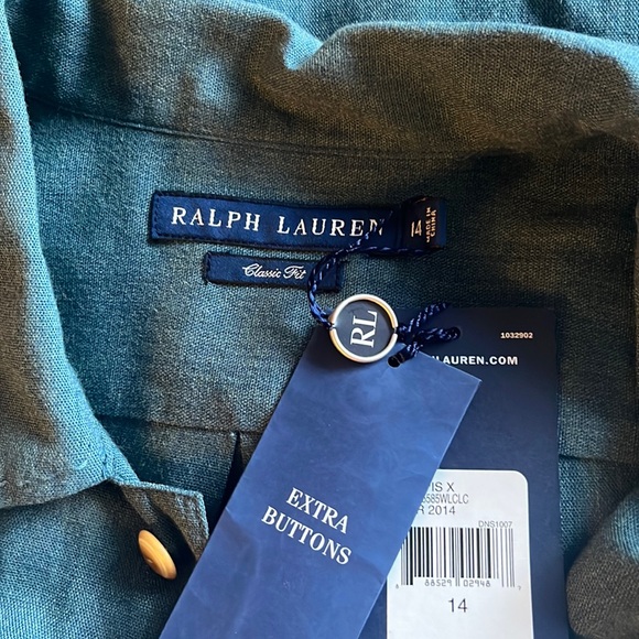 🌺Final Price🌺Ralph Lauren (Blue Label) Buttoned Down Shirt - Picture 7 of 8